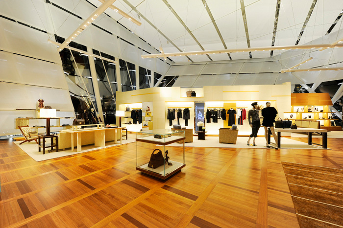 L&#39;ile Louis Vuitton - la boutique du Marina Bay Sands