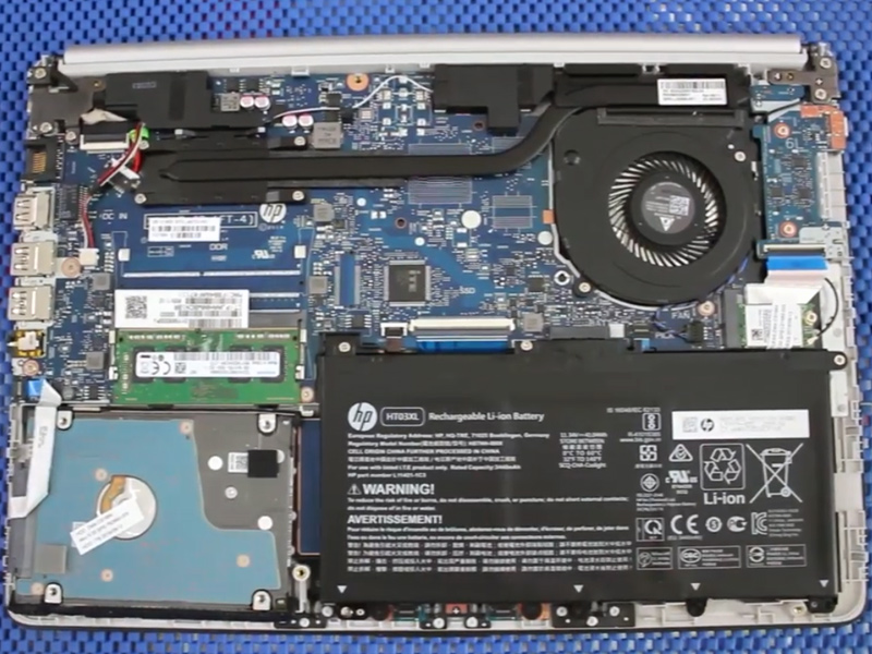 Ноутбук hp 15 bw593ur как разобрать