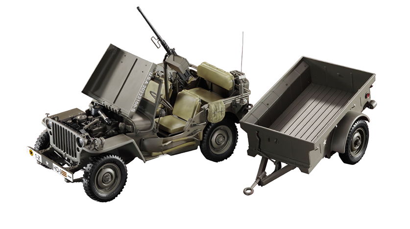 Jeep Willys MB 1/8 Salvat Argentina