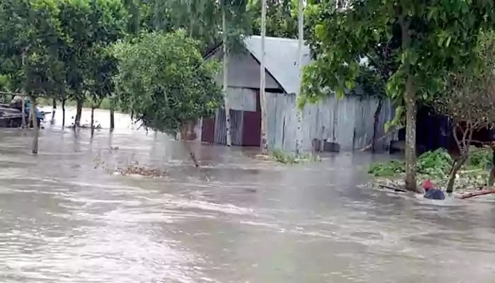 Further deterioration of the Dhunte flood situation ধুনটে বন্যা পরিস্থিতির আরো অবণতি