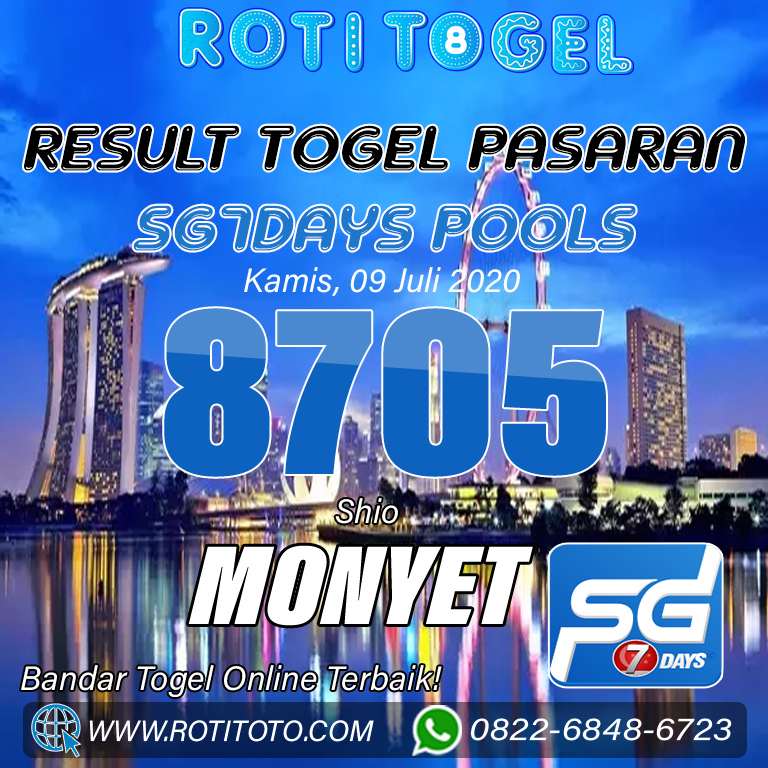 Hasil Result Judi Nomor Togel Online Sg7Days Pools Hari Ini Hasil