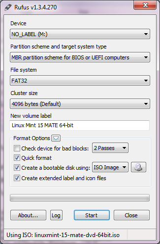 How to create a bootable USB Drive using Rufus