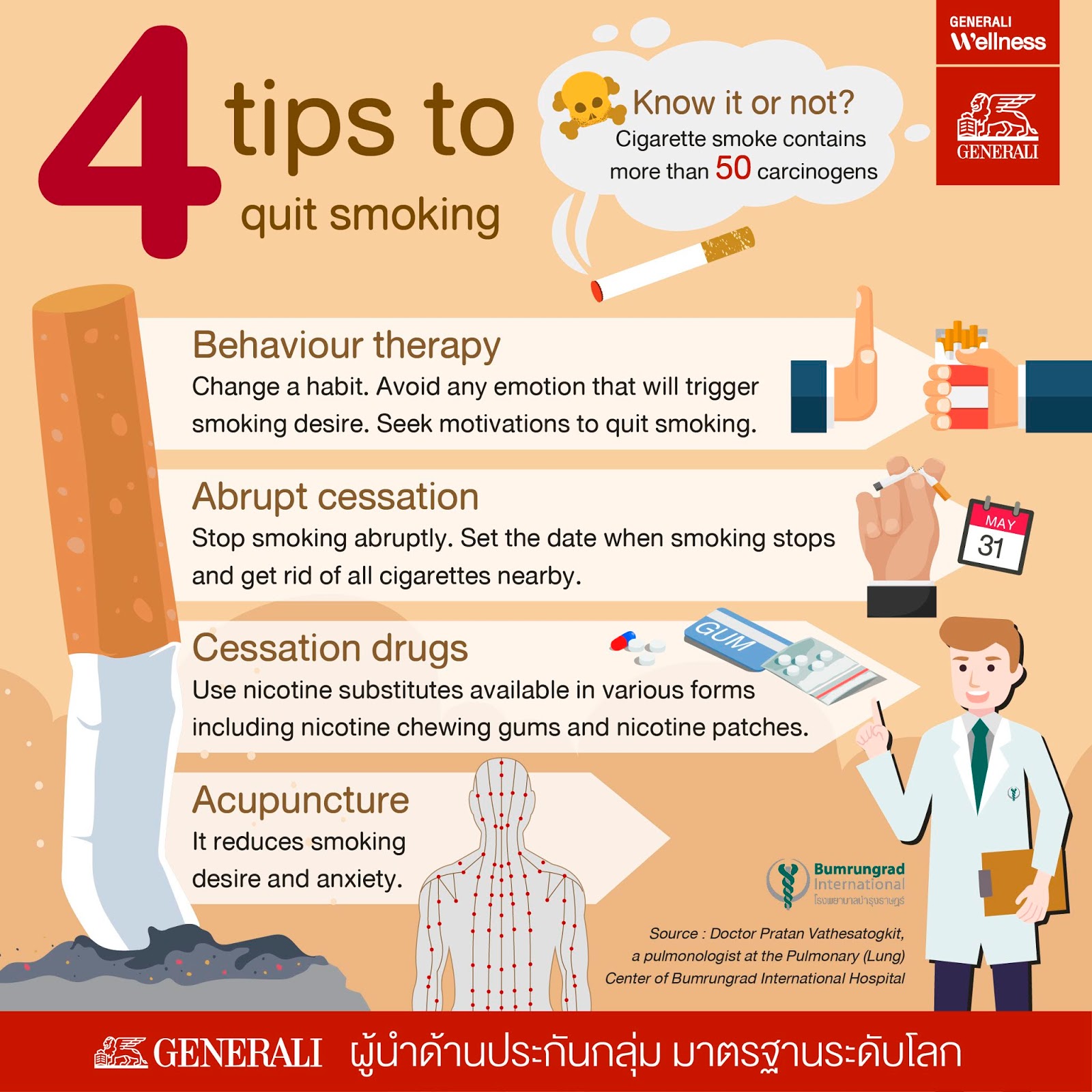 10 ways to quit smoking cigarettes