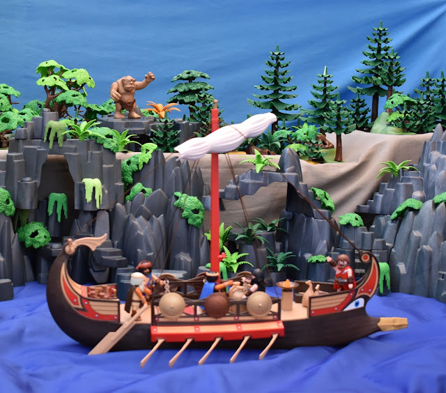 Playmobil Custom Diorama Odyssey, Ancient Greece