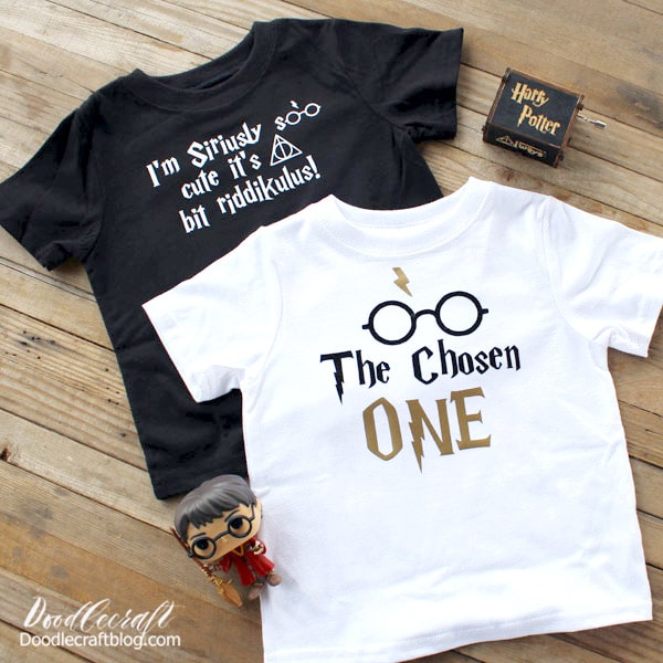 How to Make Harry Potter Shirts with Cricut!