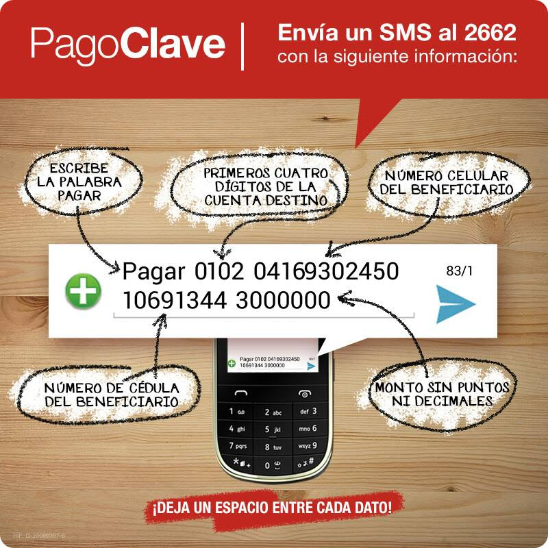 PagoClave del Banco de Venezuela PagoClave del Banco de Venezuela