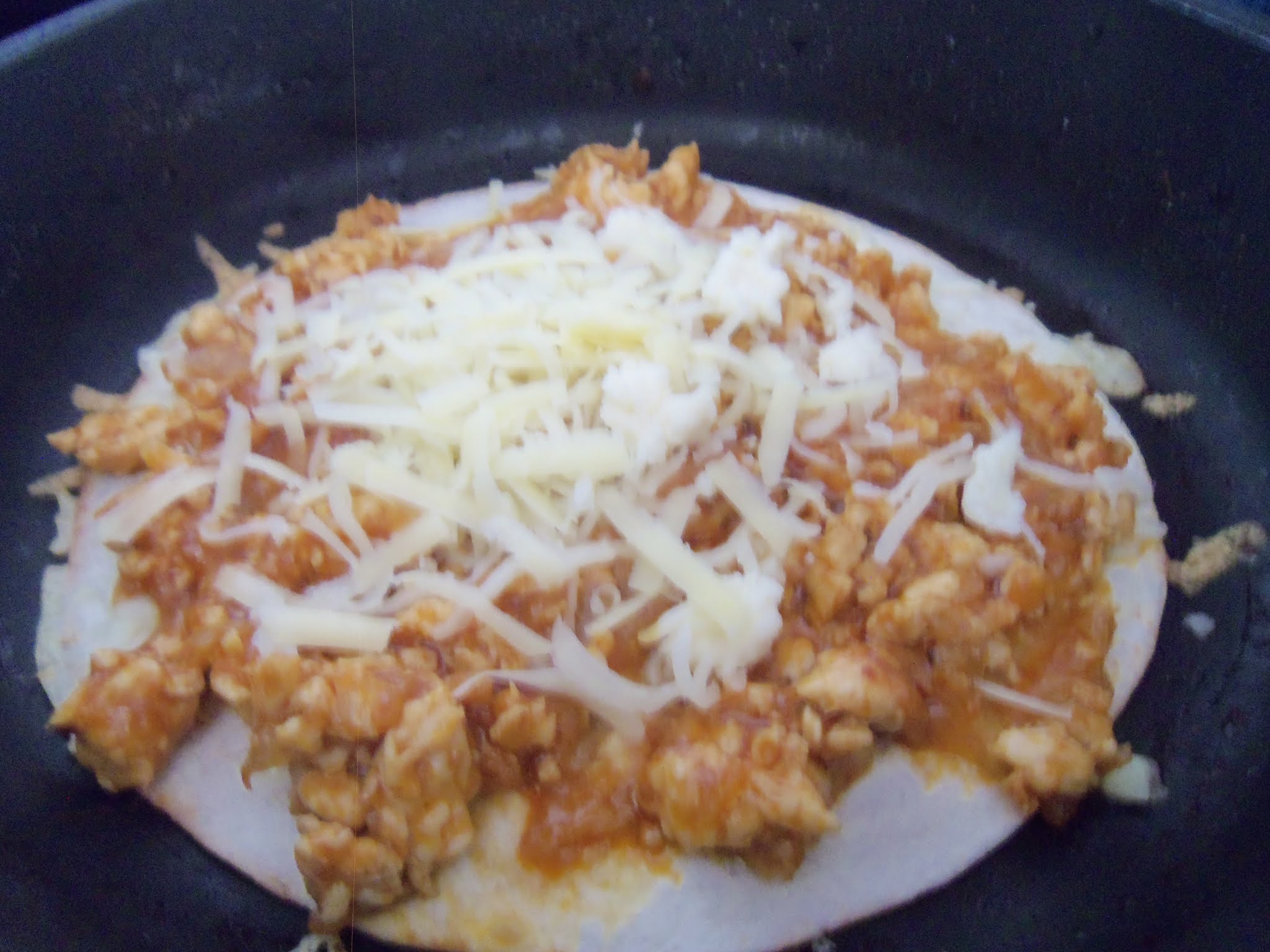 Quesadillas de pollo barbacoa Andreíta come de todo