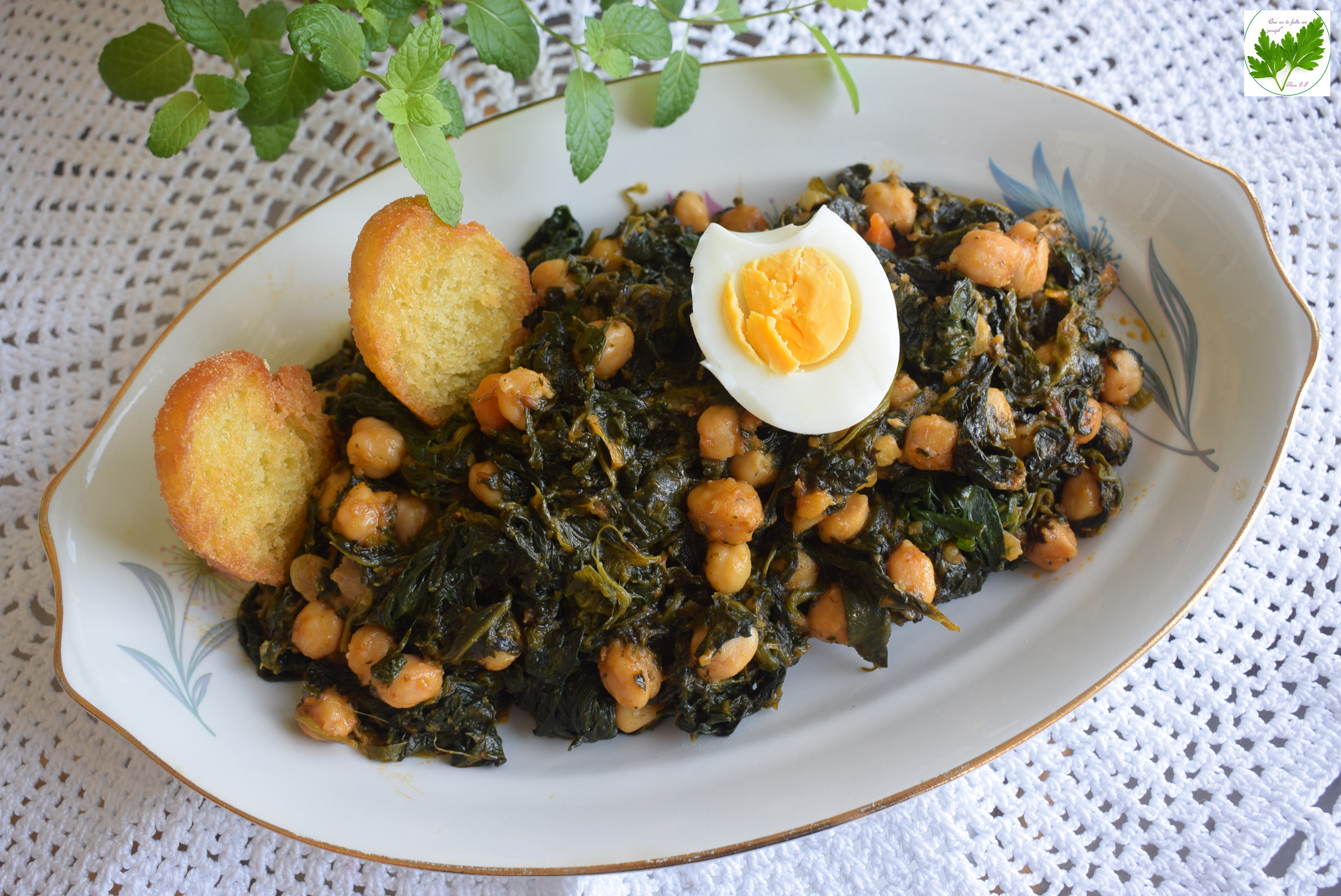 En Buena Onda:"Espinacas con Garbanzos"