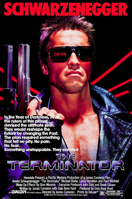 Póster película Terminator - 1984