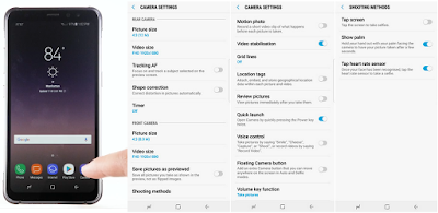 Galaxy S8 Active Camera Settings and Tutorial