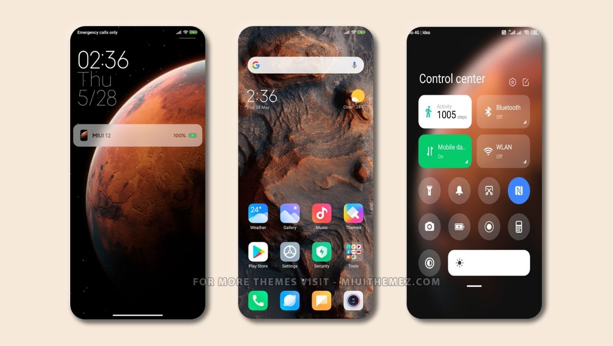 Строка Состояния Xiaomi Miui 12