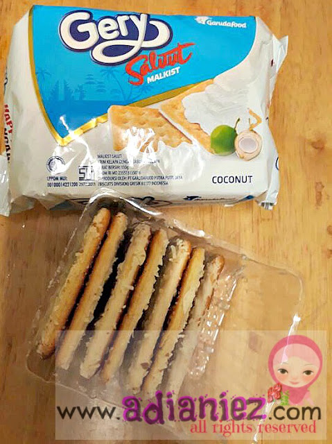 Biskut Gery Yang Viral Dah Salut Kelapa Pulak :)