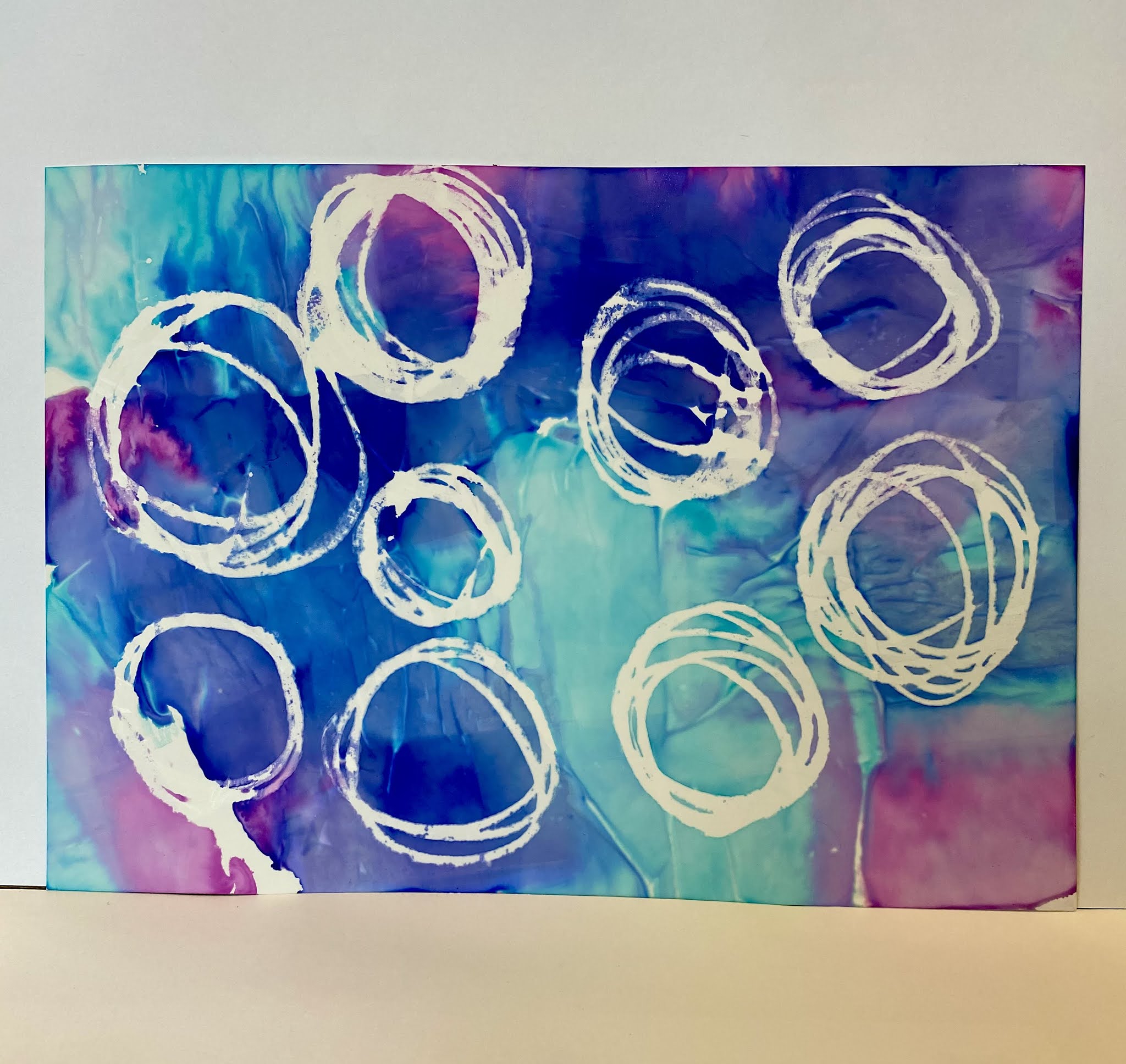 Tissue Paper Painting