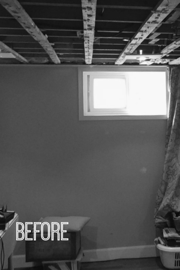How to make a small basement window look big and beautiful | Frugal