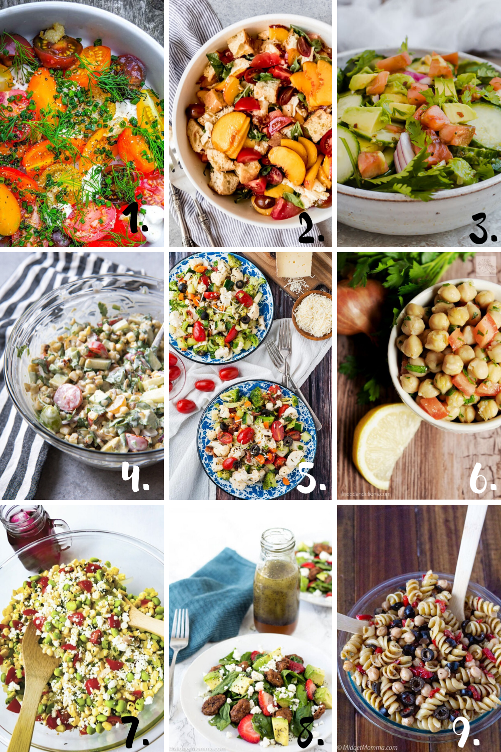 70 Summer Salad Recipe Ideas - Ecomomical