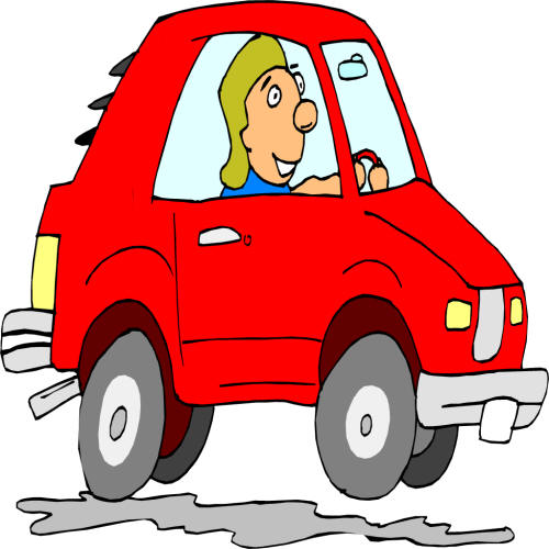 clipart driving a car - photo #2