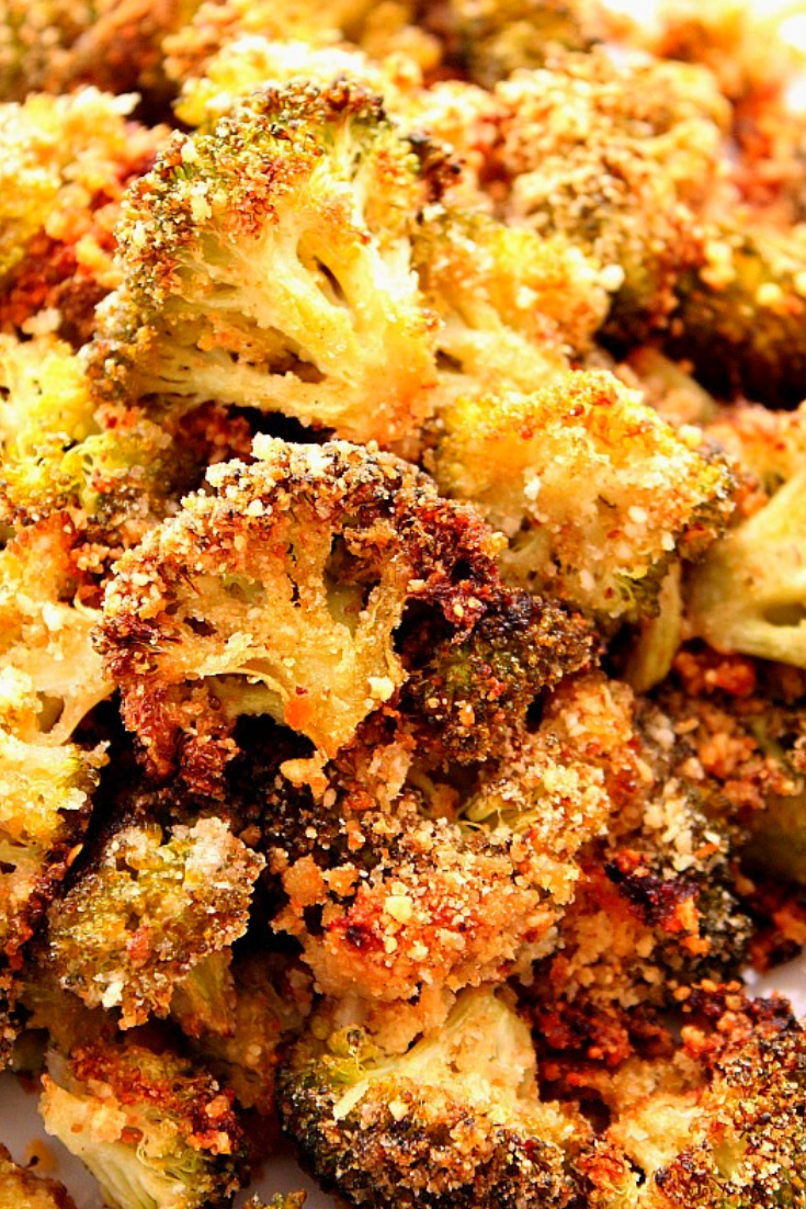 The Best Garlic Parmesan Roasted Broccoli Recipe