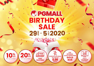 Birthday sale PGMALL
