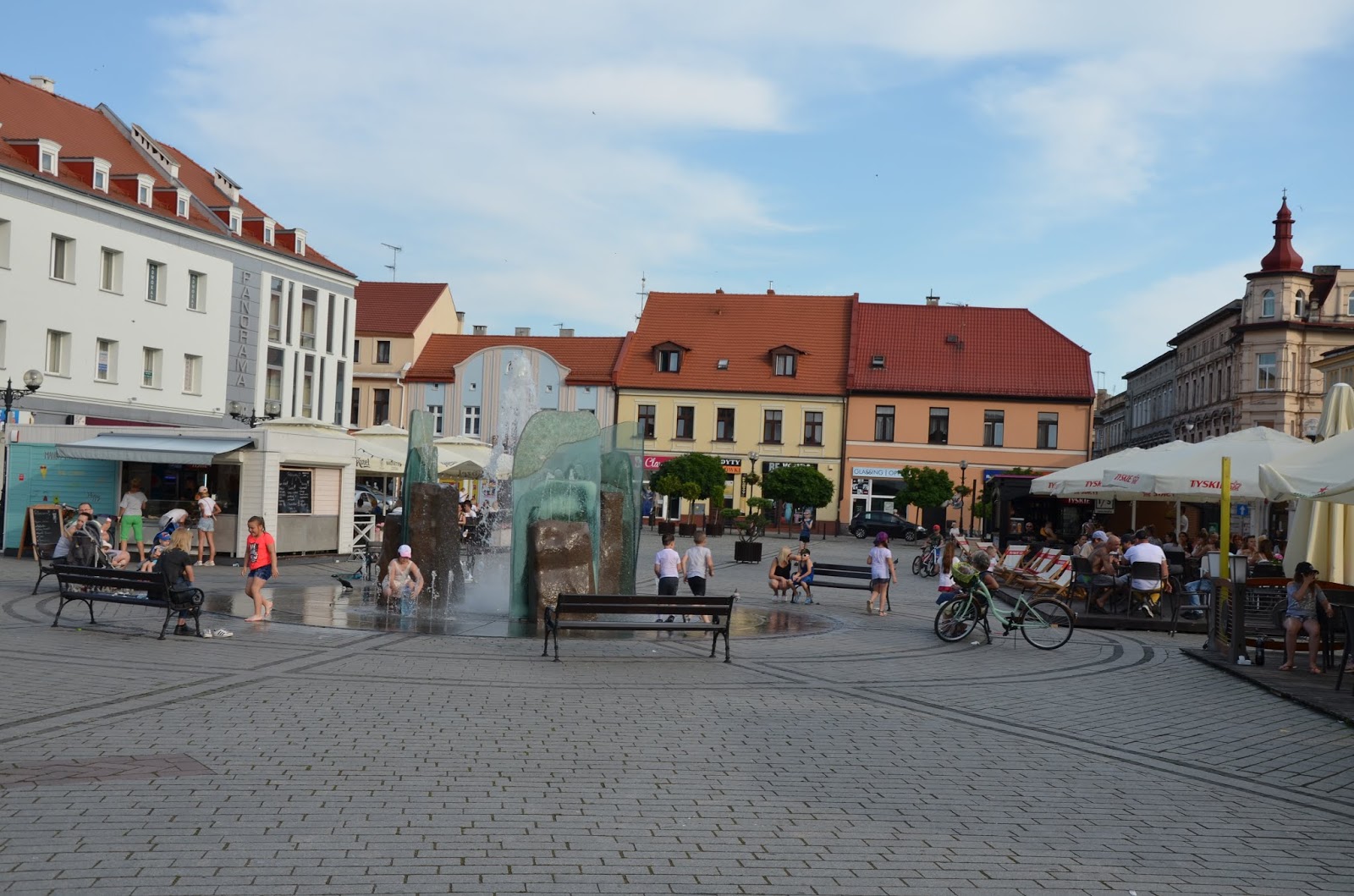 Kroniki Inowrocławskie Lato w centrum Inowrocławia