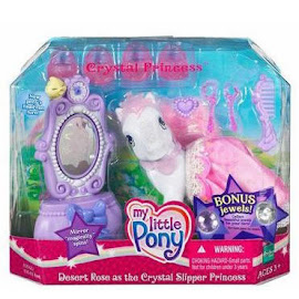 My Little Pony Desert Rose Dress-Up Ponies Crystal Slipper Princess G3 Pony