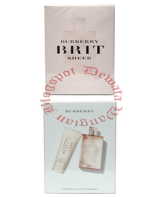 BURBERRY BRIT Sheer Women Travel Collection
