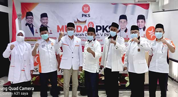 pengurus baru DPD PKS Kota Padang Panjang 2020