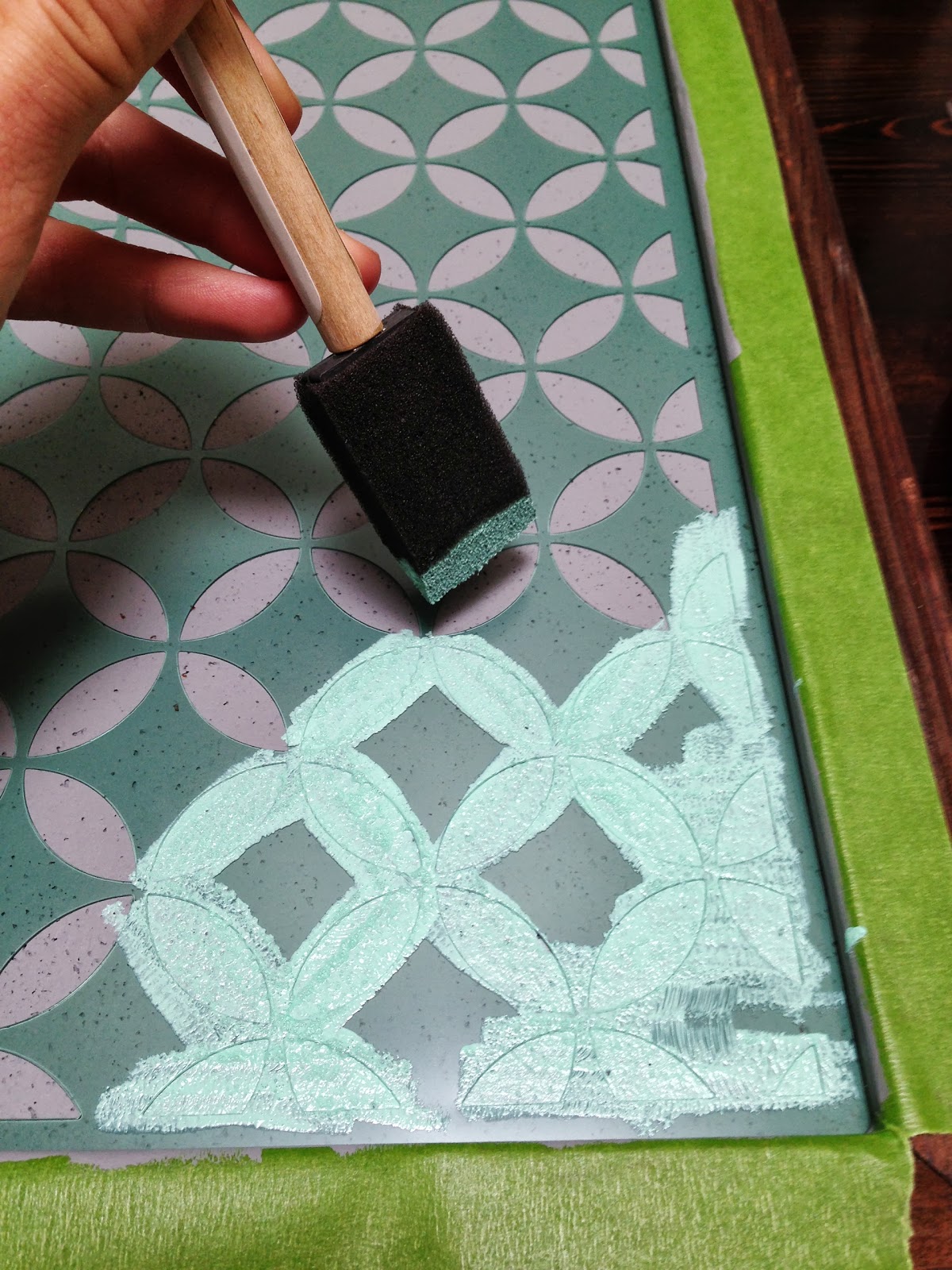 Peanut Butter And Peonies TUTORIAL PAINTED CORK BOARD peanut-butter-and-peonies-tutorial-painted-cork-board