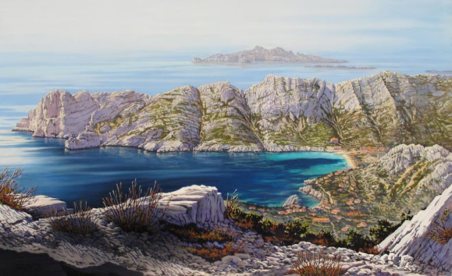 CALANQUE DE SORMIOU VUE DEPUIS LES CRETES