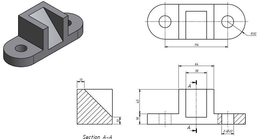 The Otnayir Blog Tutorial Solidworks Part Design 1. CS Braket