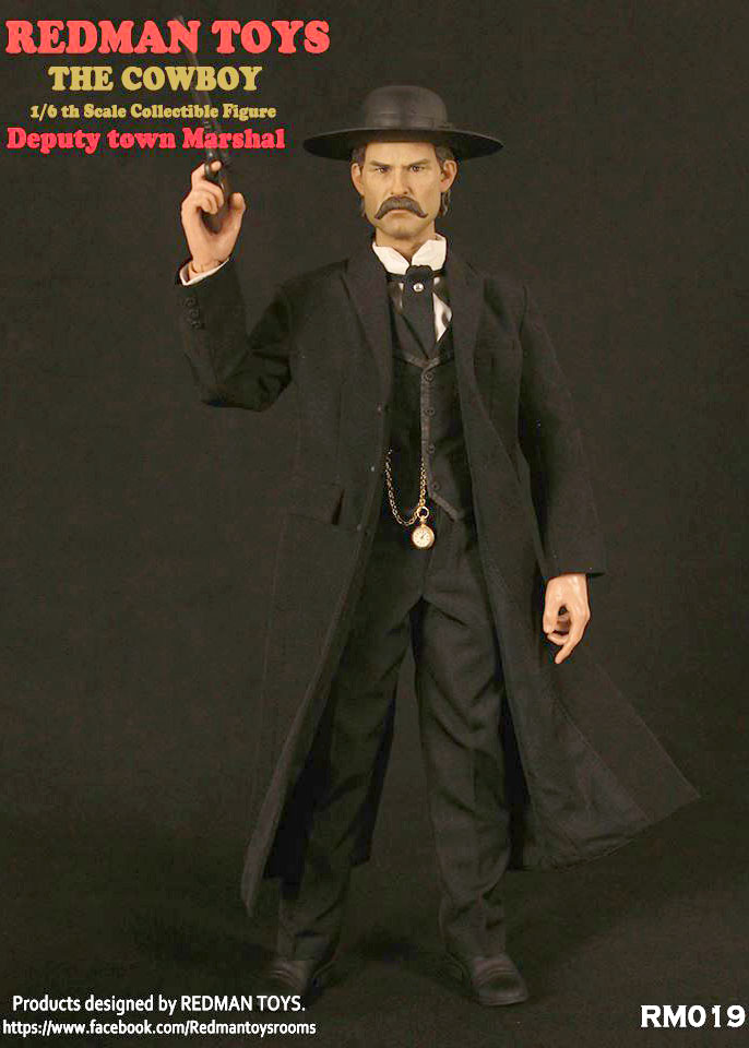 Toyhaven Redman Toys 1 6th Scale Deputy Town Marshal Cowboy 12 Inch Collectible Figure