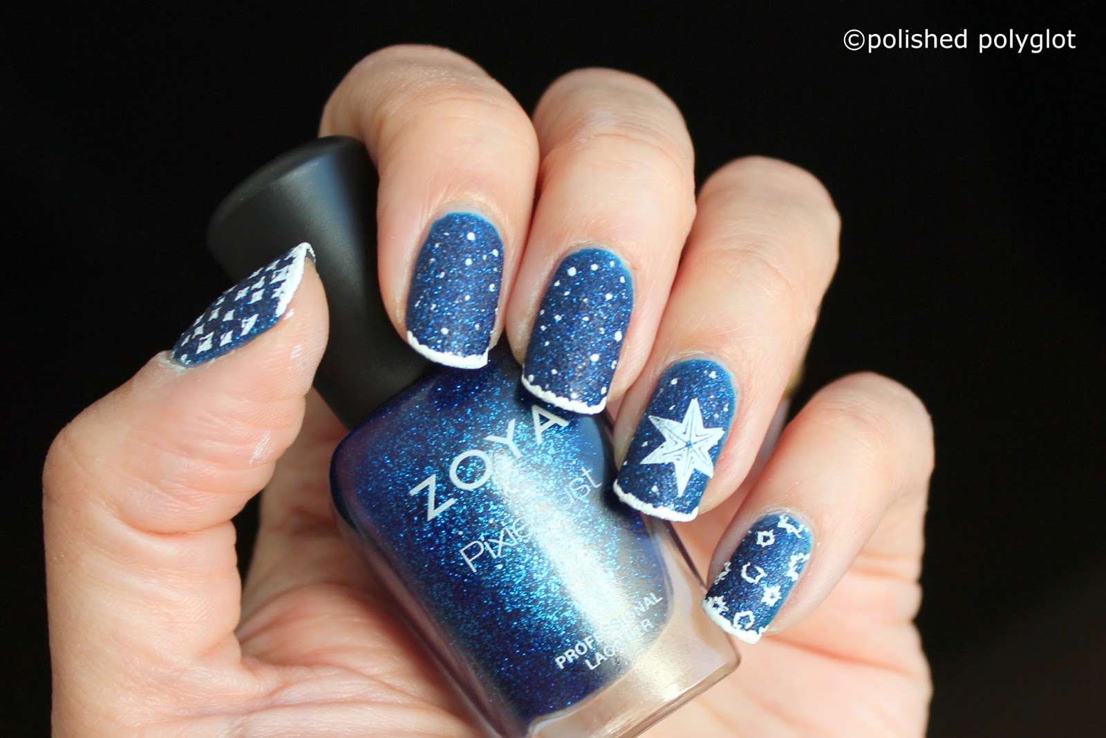 Nail art │ Design inspired by Holiday Movie: Silent Night [Nail Crazies ...