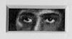 "Eyes of a small New Orleans girl after Katrina" Charcoal on Paper, c. 2007 .75 x 1 inches