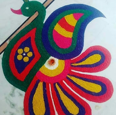 Simple and Easy Rangoli for Diwali Simple and Easy Rangoli for Diwali