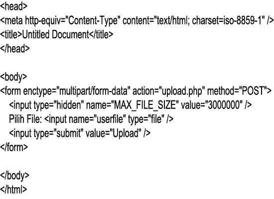 Contoh Kode Sederhana PHP untuk Download | Source Code PHP MySQL