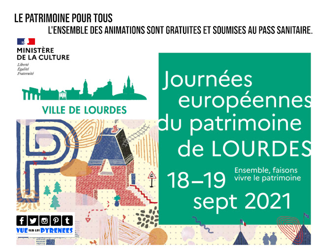 Journées européennes du Patrimoine Lourdes 2021