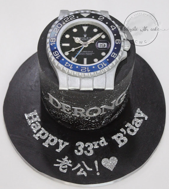 Rolex Watch Cake