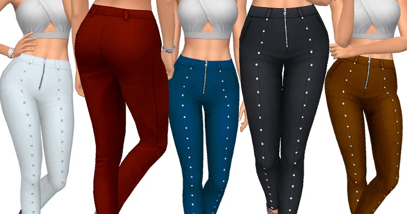 The Sims 4 mody do gry: Spodnie 20200602 od Dgandy