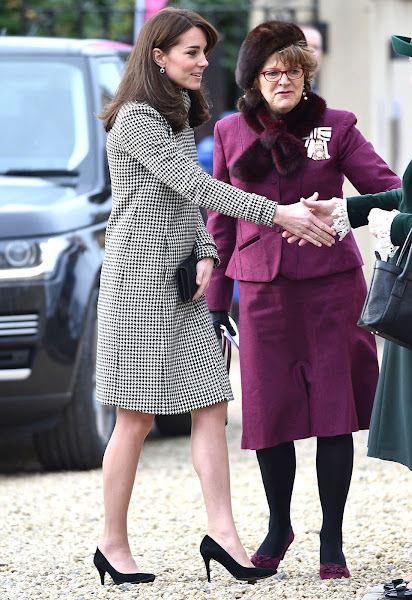 Catherine, Duchess of Cambridge visits Warminster