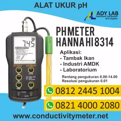 pH Meter, Harga pH Meter Merk Hanna, 