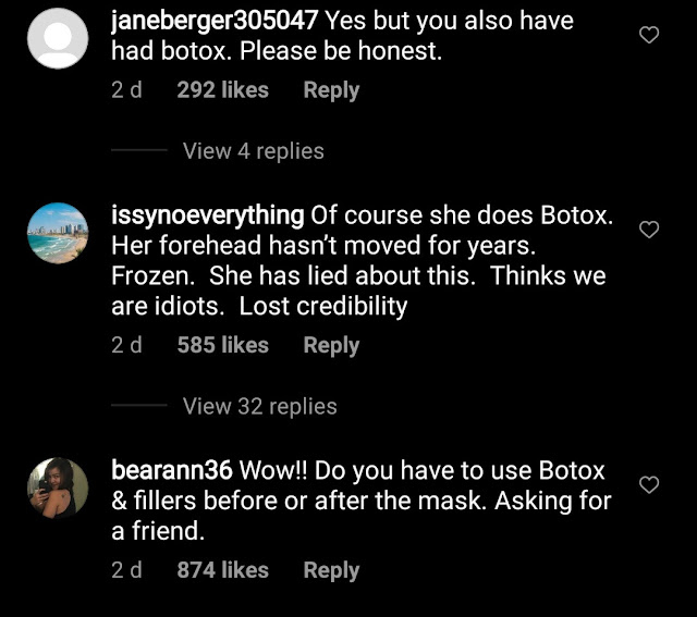 "I have never done Botox or surgery" Jennifer Lopez Slams back after followers accused her of false advertising when she credited her JLo Beauty face mask for youthful skin