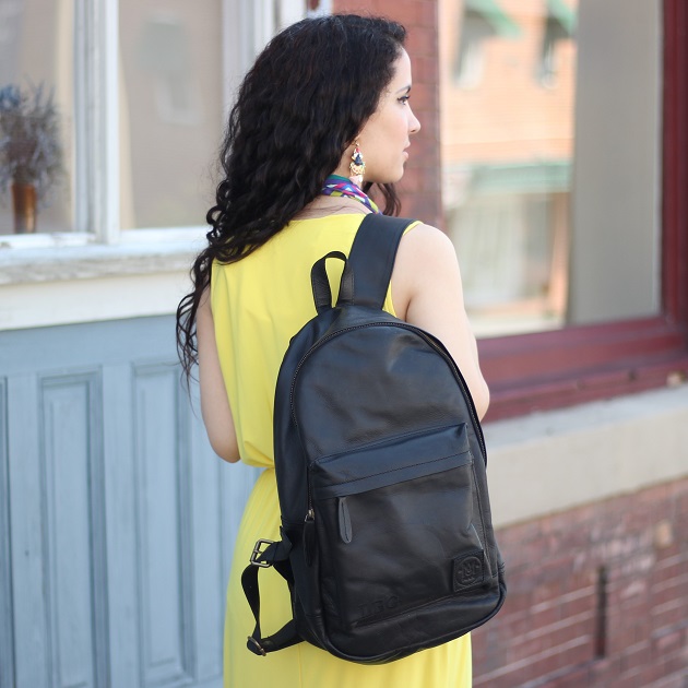 mahi leather backpack