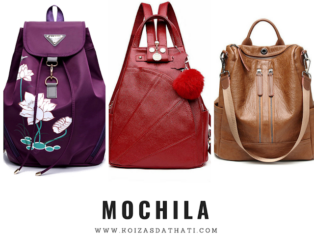 mochila tendência de moda