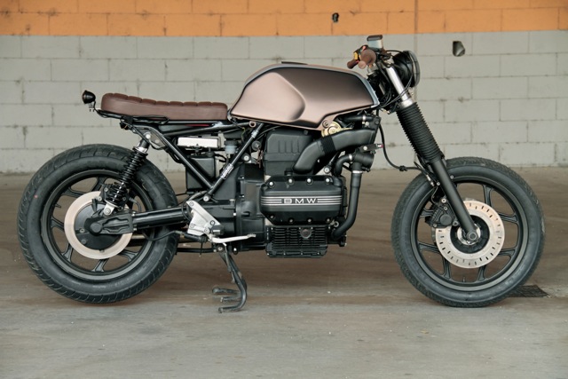 Bmw k75 cafe racer seat #4