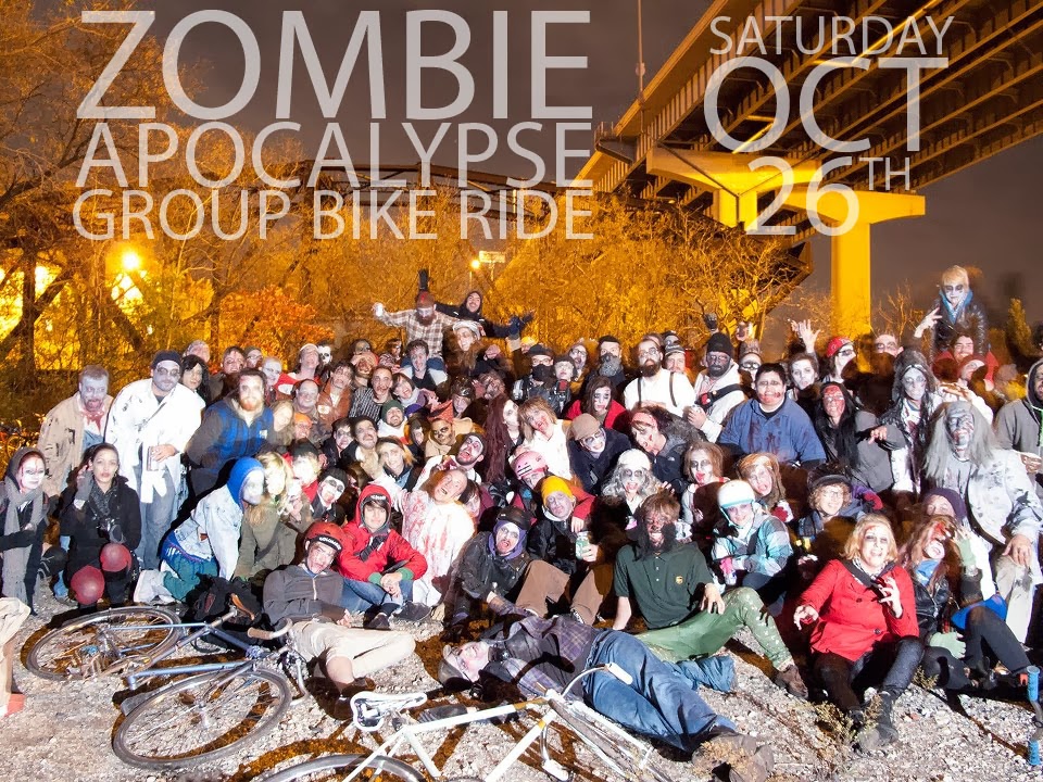 Aventurasenunabiciplegable Halloween Bicycle Ride & Zombie Bike Ride