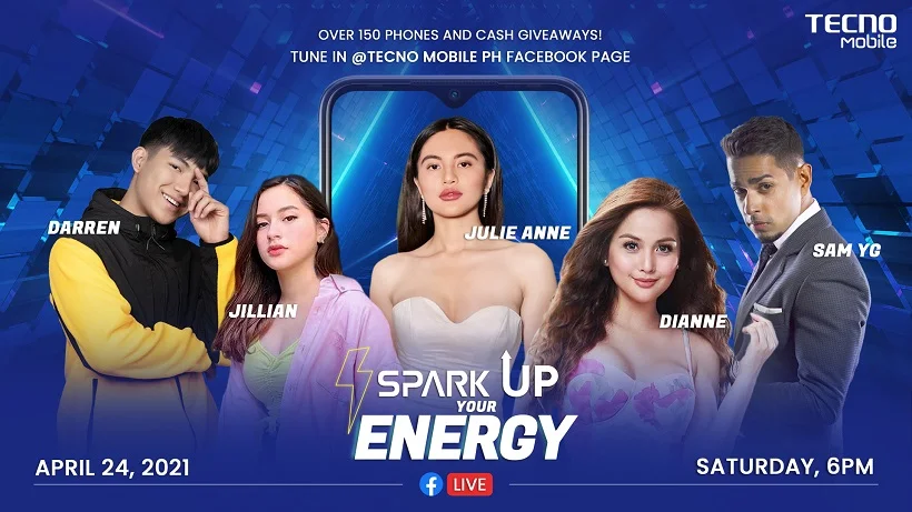TECNO Mobile to hold Spark Up Your Energy Talent Show featuring latest smartphones and big prizes