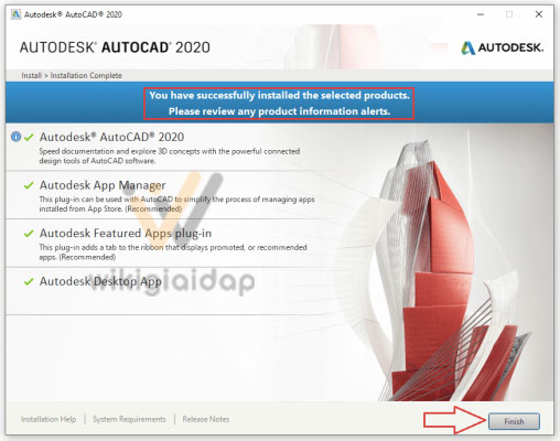Hướng dẫn cách cài đặt AutoCAD 2020