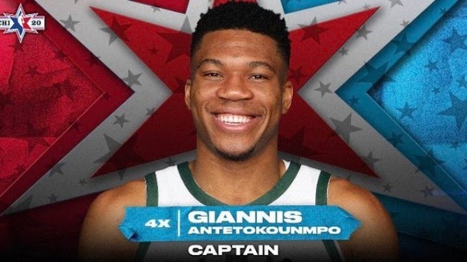 All Star Game: Για δεύτερη σερί χρονιά ο Αντετοκούνμπο αρχηγός της Ανατολής