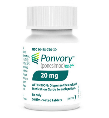 ponesimod ponvory esclerose multipla