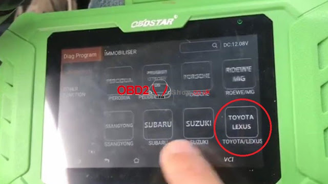Obdstar X300 Pro4 Program Lexus Key 570 Ke 01