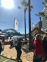 Winter Wonders Week 7 Picture of pop up beach Bastille Festival Sydney